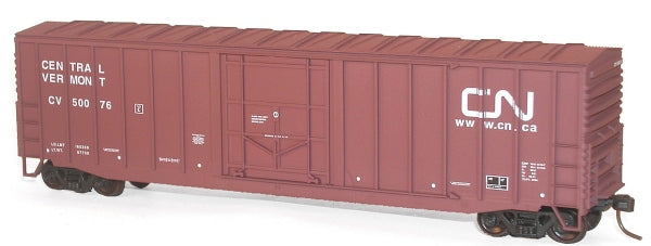 Accurail 5645 HO 50' Exterior Post Boxcar Kit, CN/CV
