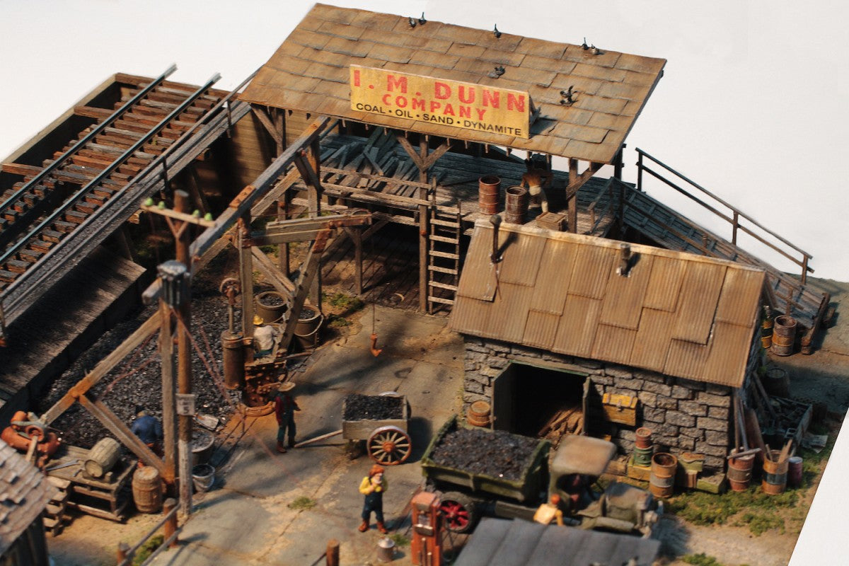Fine Scale Miniatures 19 HO The IM Dunn Coal Yard Kit