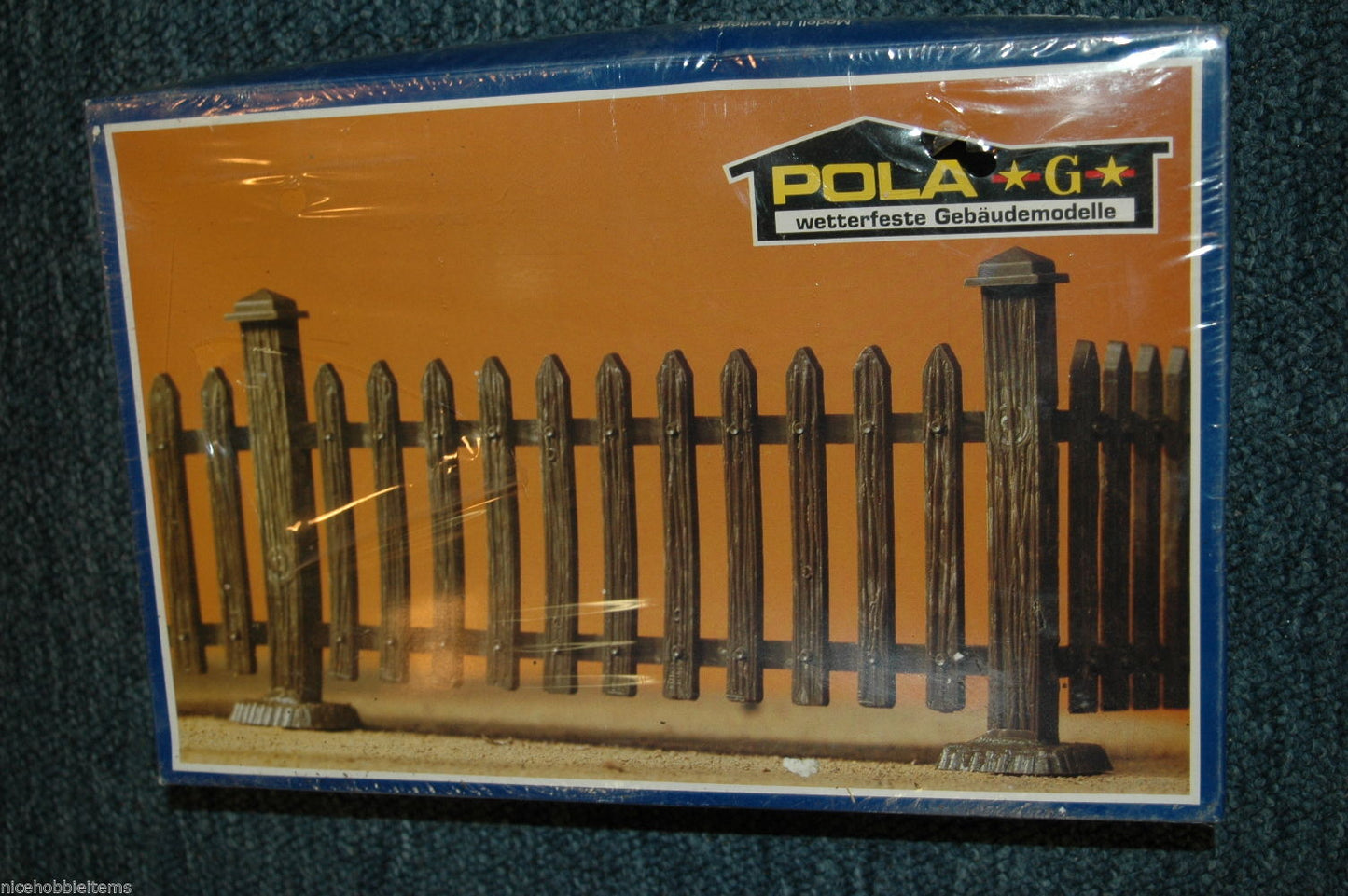 Pola 954 G Scale Garden Fence Plastic Kit