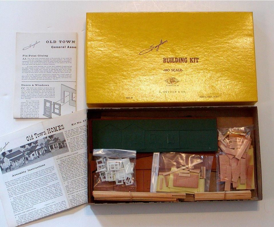Suydam 574 HO 3 Old Town Homes Buildings Kit