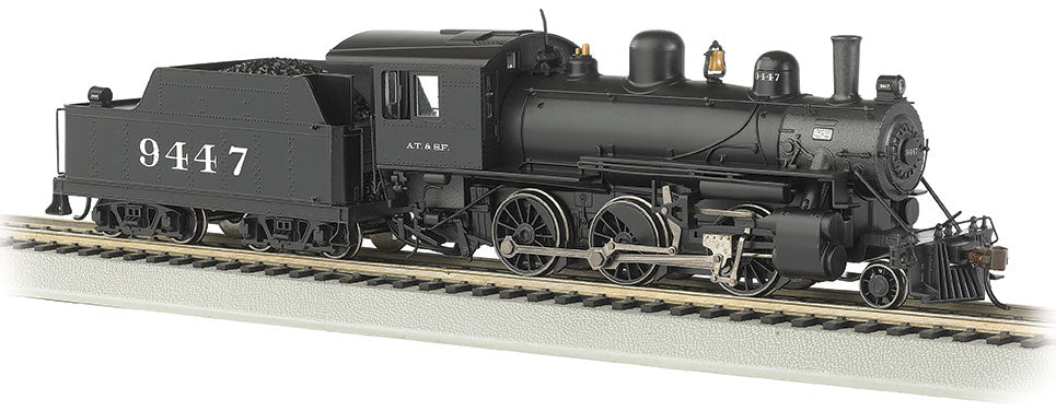 Bachmann 57813 HO Santa Fe ALCO 2-6-0 Steam Locomotive - DCC Sound Value #9447