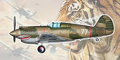 Trumpeter 05807 1:48 Hawk 81A-2 (Flying Tigers) Military Aircraft Plane Kit