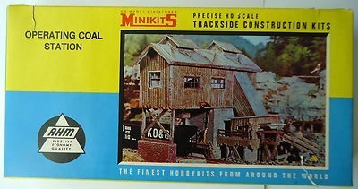 AHM 5817 HO Operating Coal Station Building Kit