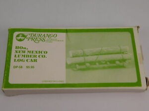 Durango Press DP-58 HOn3 Scale New Mexico Lumber Log Car Kit