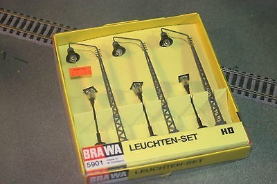 Brawa 5901 HO Scale Street Lamp Set