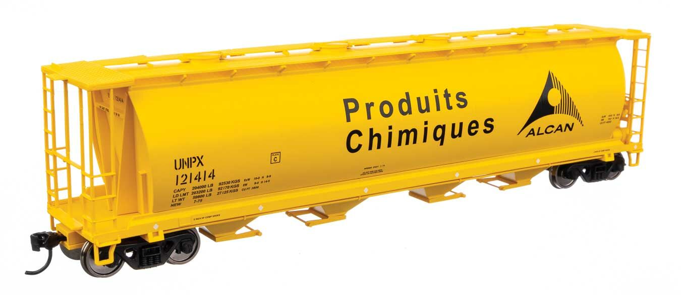 Walthers 910-7869 HO Alcan 59' Cylindrical Hopper Ready to Run UNPX #121414