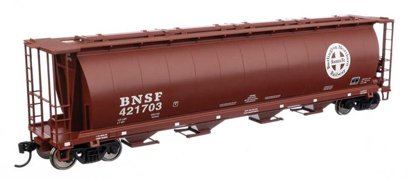 Walthers 910-7872 HO BNSF 59' Cylindrical Hopper Ready to Run
