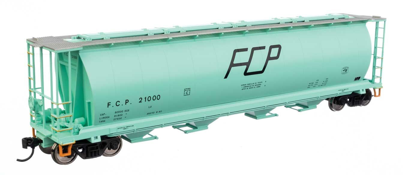 Walthers 910-7892 HO Ferrocarril del Pacifico 59' Cylindrical Hopper RTR #21000