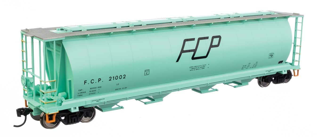 Walthers 910-7893 HO Ferrocarril del Pacifico 59' Cylindrical Hopper RTR #21002