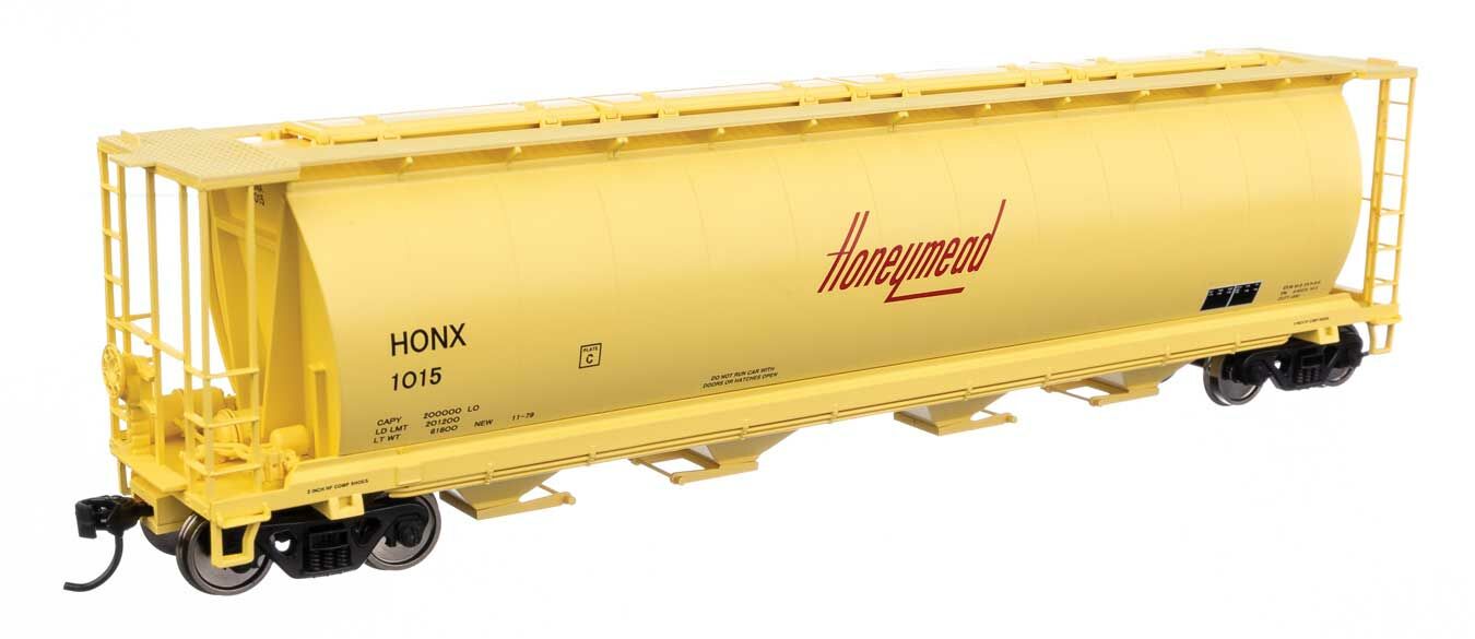 Walthers 910-7897 HO Honeymead 59' Cylindrical Hopper Ready to Run #1015