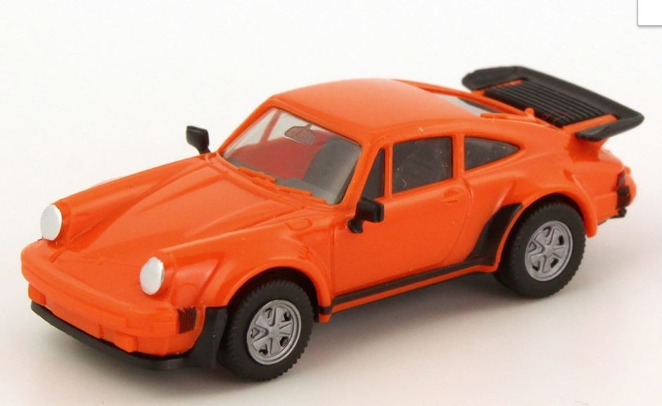 Herpa 2060 1:87 HO Porsche 911 Turbo in Orange