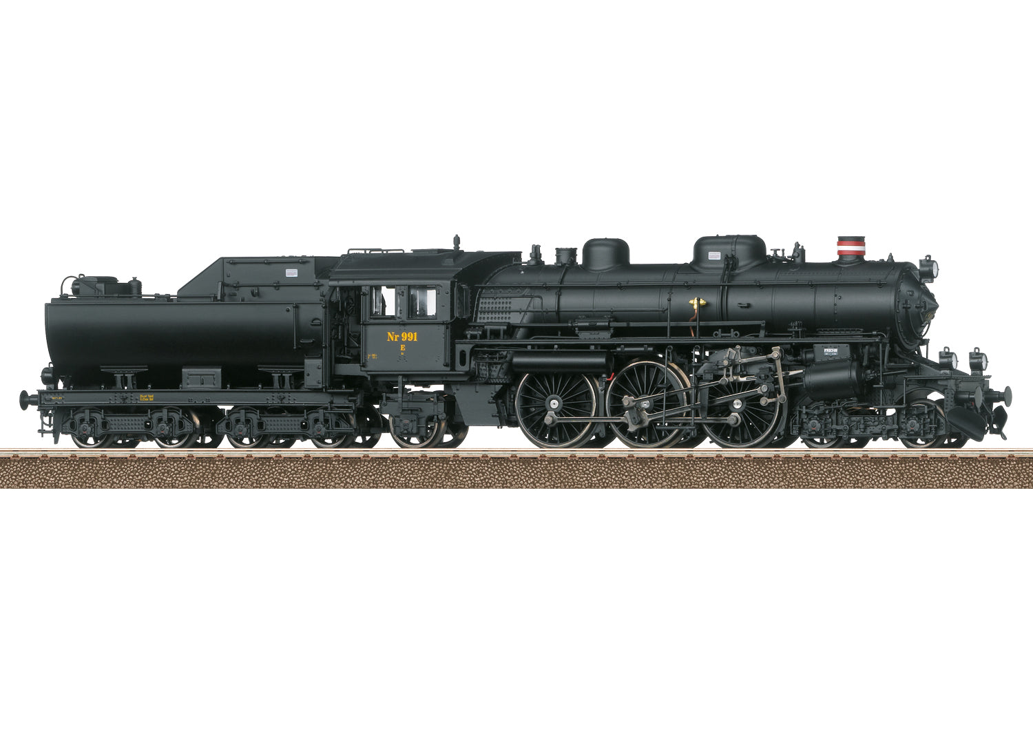 Trix 25491 HO Danish State Railways Steam Locomotive with DCC/Sound