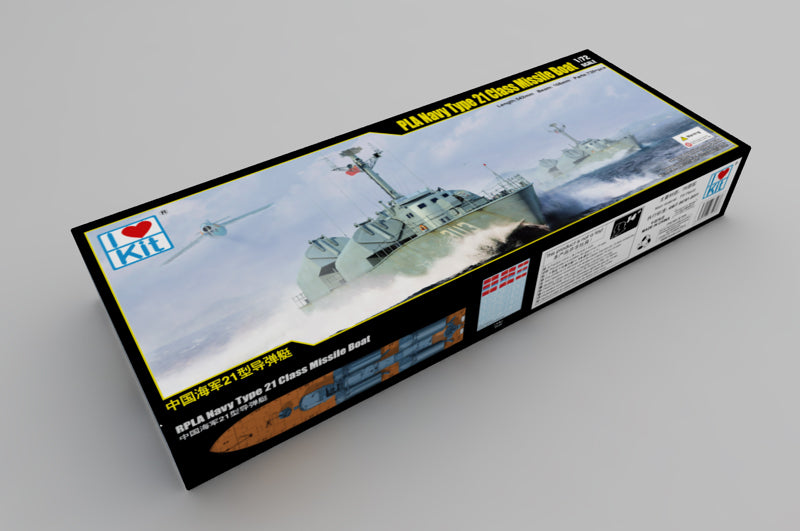 I Love Kit 67203 1:72 PLA Navy Type 21 Class Missile Boat Plastic Model Kit