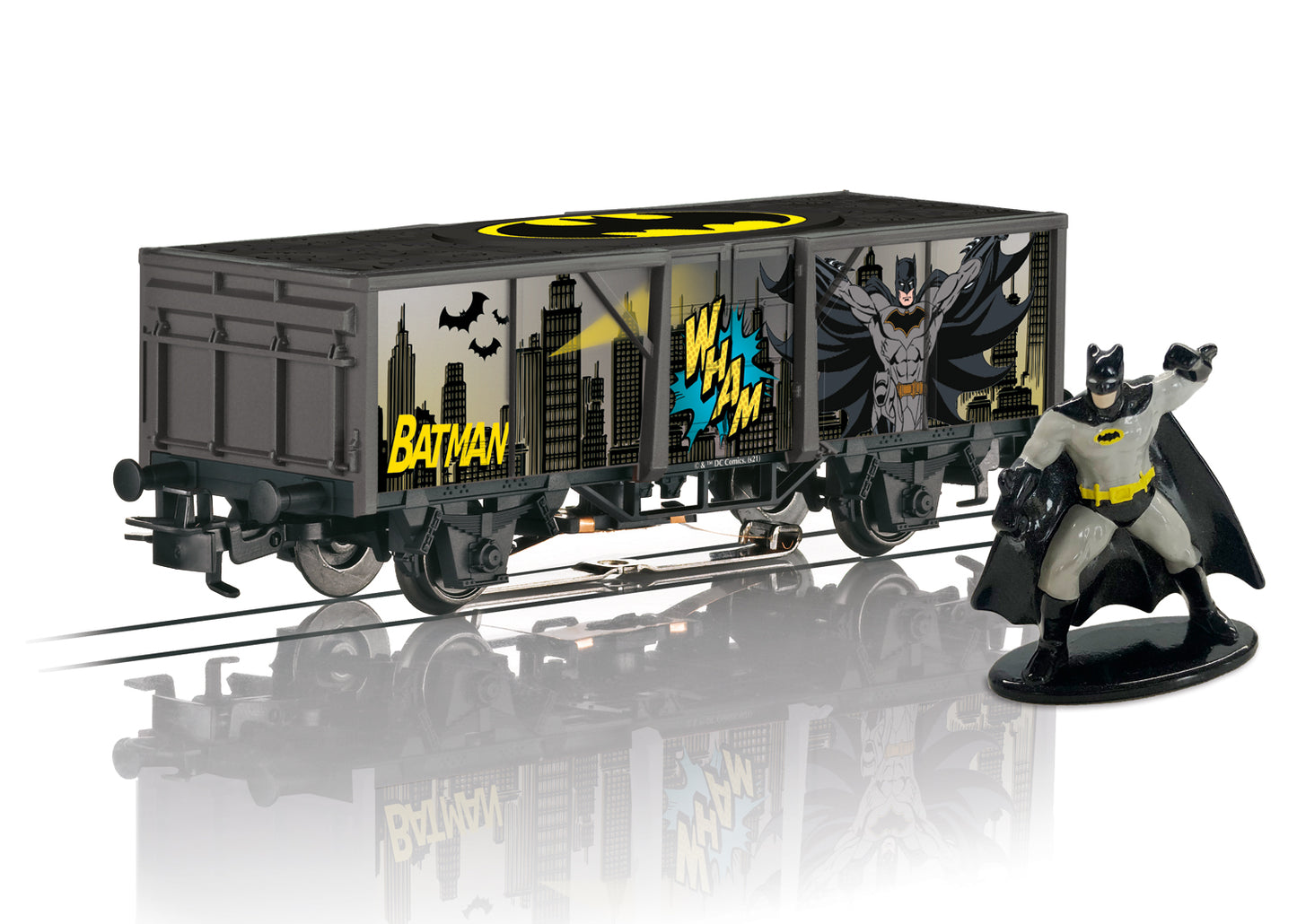 Marklin 44826 HO Start Up Batman Freight Car with Batman Figure