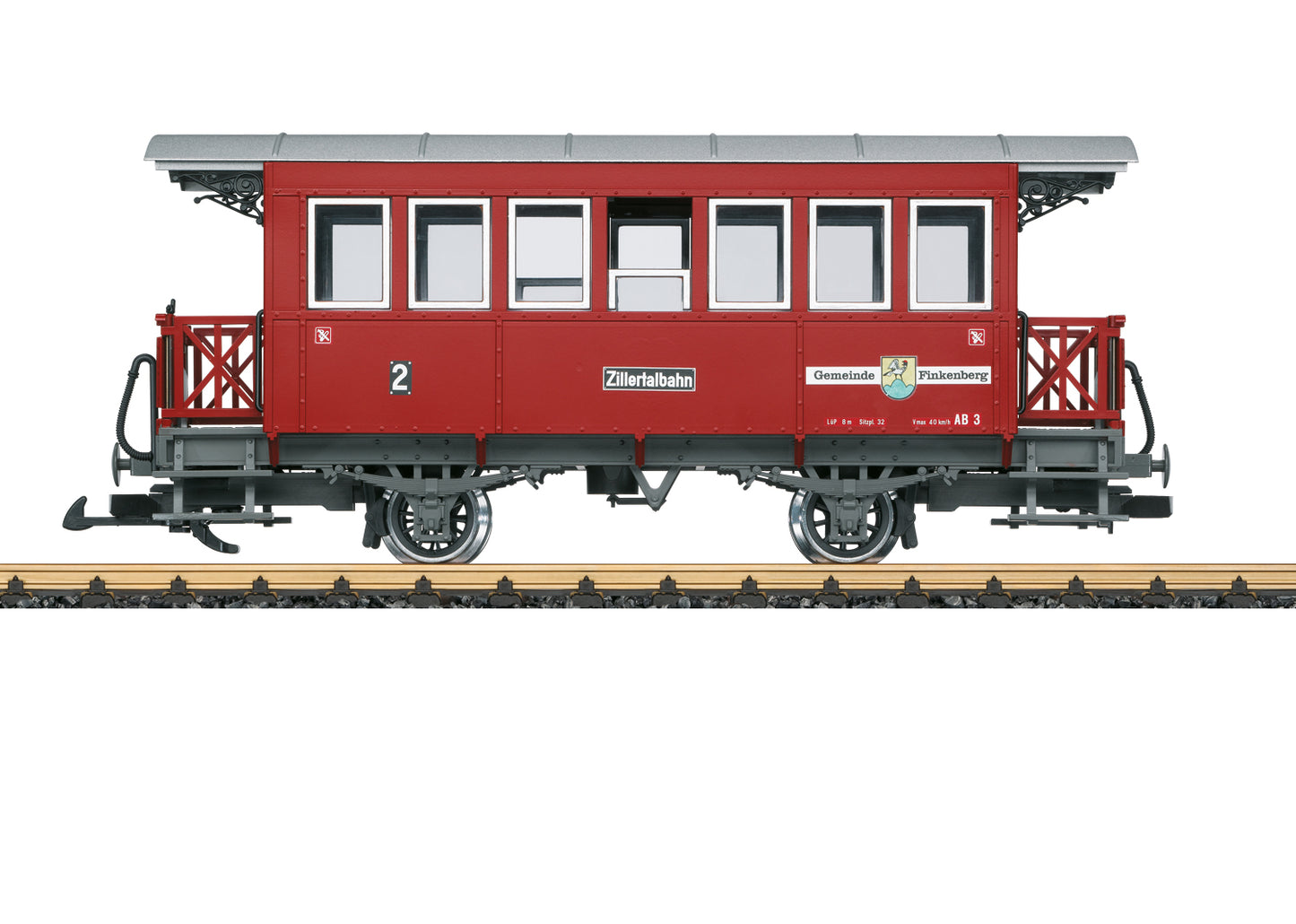 LGB 33210 G Ziller Valley Railroad Type AB 3 Passenger Car #2