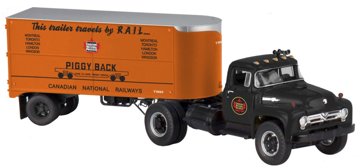 Lionel 6-11181 O Gauge Canadian National GP-9 Piggyback Diesel Freight Train Set