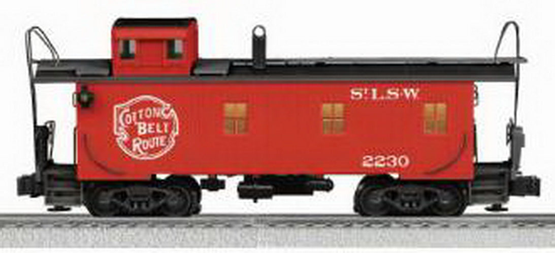 Lionel 6-22298 O Gauge Cotton Belt Copula Woodsided Caboose #2230