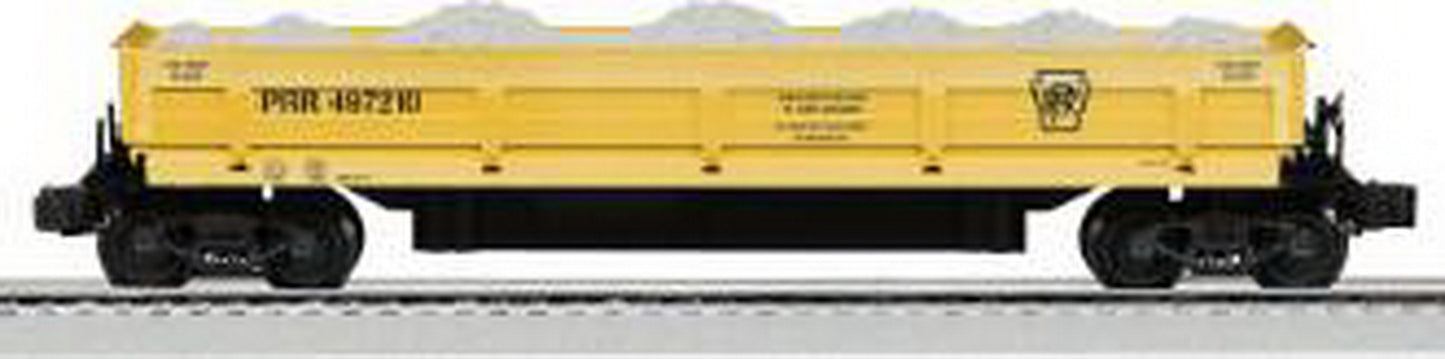 Lionel K-Line 6-22322 O Gauge Pennsylvania RR Operating Ballast Dump Car #497210