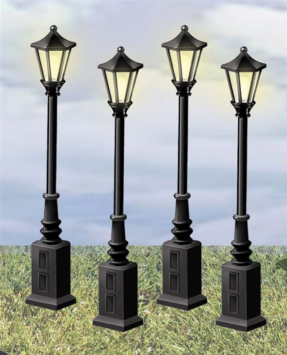 Lionel 6-24156 O Scale Lionelville Street Lamps (Display of 4)