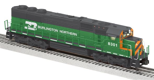 Lionel 6-28312 Burlington Northern SD60 Diesel Locomotive #8301