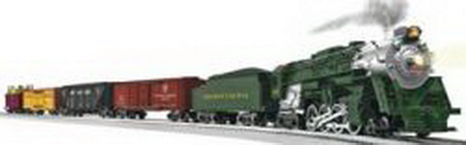 Lionel 6-30180 O Gauge Horseshoe Curve Super Steam Freight Train Set