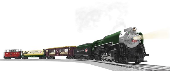 Lionel 6-31799 O Gauge Great Northern Empire Freight Express Steam Train Set