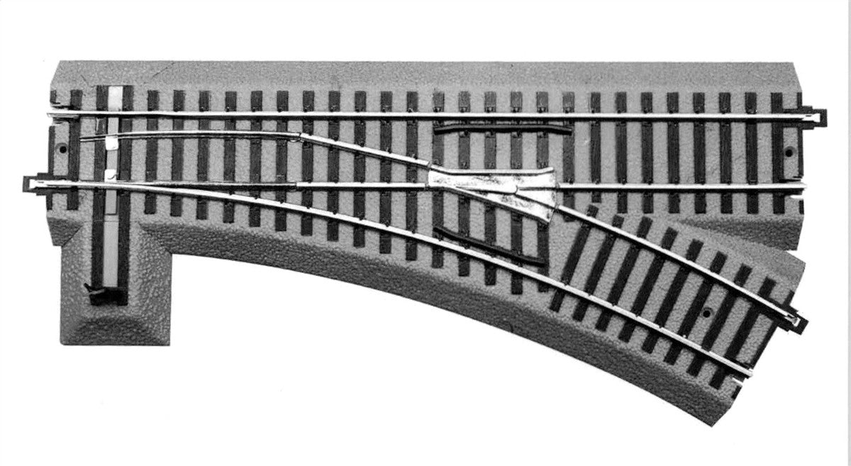 American Flyer 6-49869 S Gauge Fastrack R20 Right Hand Manual Switch