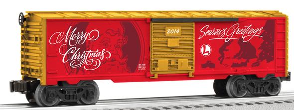 Lionel 6-81316 Personalized Message Christmas Boxcar