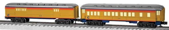 Lionel 6-81769 Chessie Madison Coach & Baggage Car 2-Pack