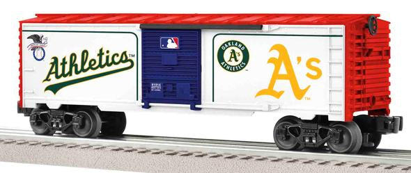 Lionel 6-81914 O MLB Oakland Athletics Boxcar