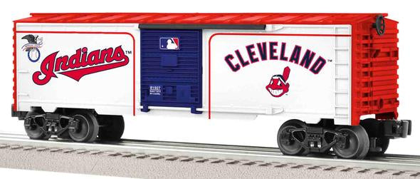 Lionel 6-81927 MLB Cleveland Indians Boxcar - Made in the USA