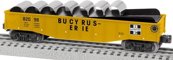 Lionel 6-82098 O Gauge Bucyrus Erie Culvert Gondola #82098