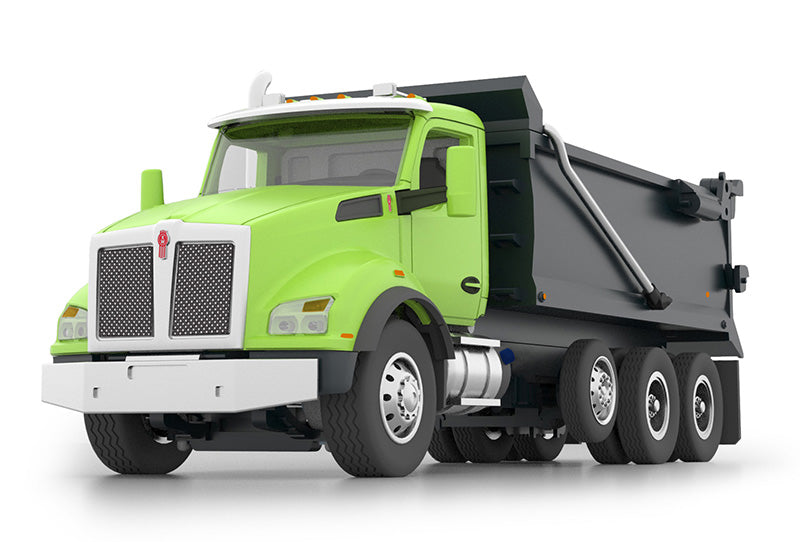 Die Cast Promotions 60-1413 1:64 Kenworth T880 Lime Green Rogue Dump Truck
