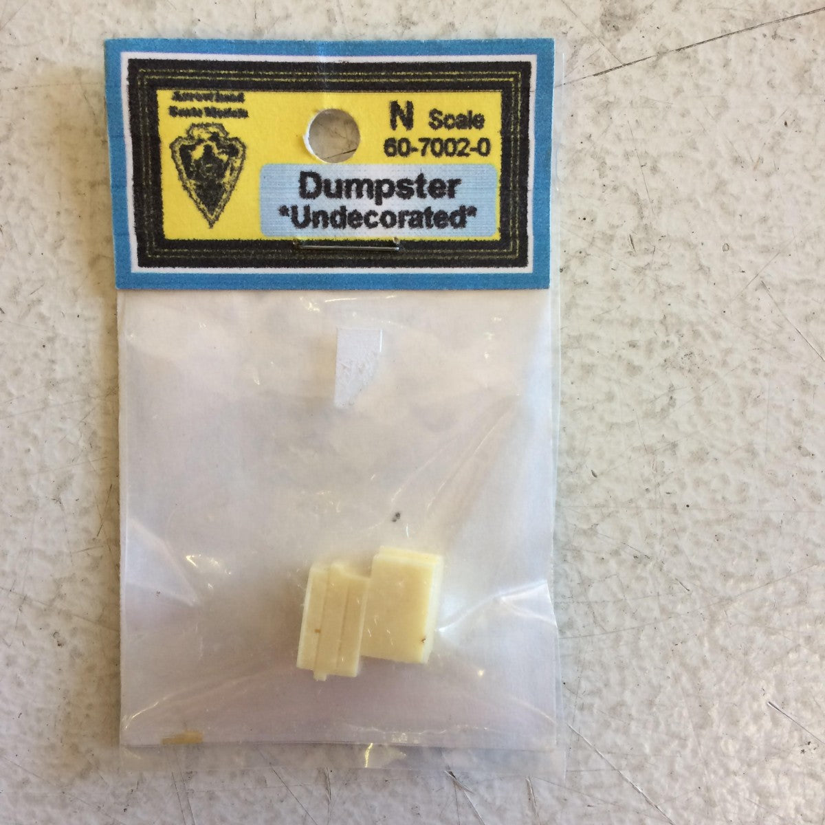 Arrowhead Scale Models 60-7002-0 N Dumpster *Undecorated*