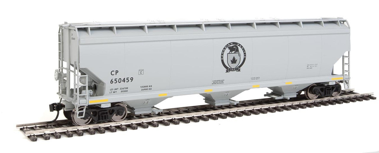 Walthers 910-7639 HO Canadian Pacific 60' NSC 5150 3-Bay Covered Hopper #650459