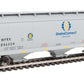 Walthers 910-7647 HO Grain Connect WFRX 60' NSC 5150 3-Bay Covered Hopper#856524