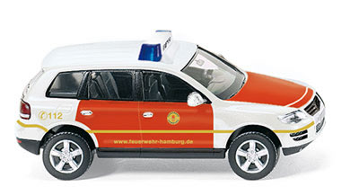 Wiking 60117 HO Volkswagen Touareg Hamburg Fire