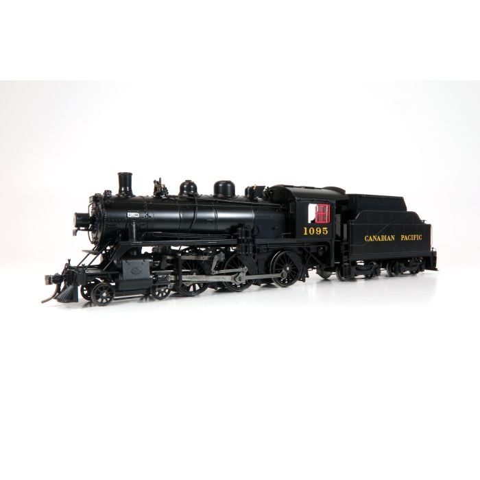 Rapido Trains 602508 HO CPR D10h Class Steam Locomotive DCC/Sound #1095