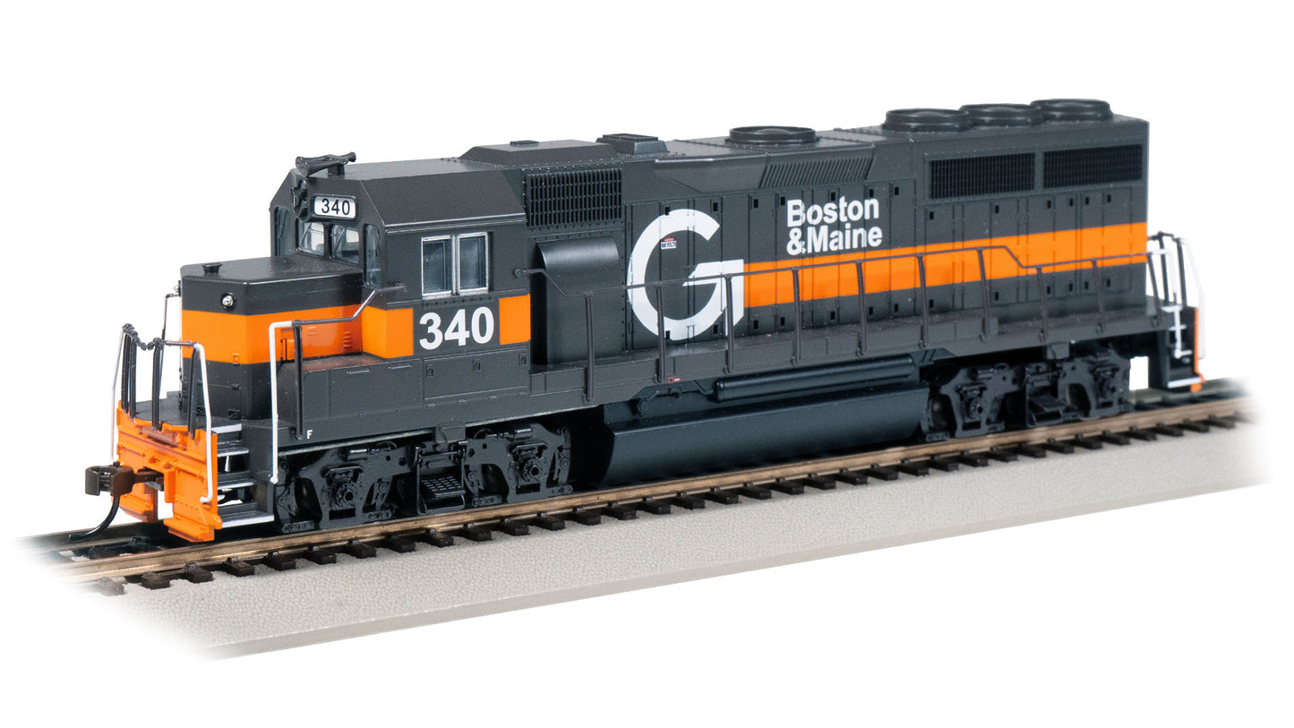 Bachmann 60313 HO Boston & Maine EMD GP40 Diesel Locomotive with DCC #340