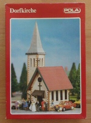 Pola 605 HO Dorpskerk Church Building Kit
