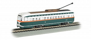 Bachmann 60504 HO Chicago PCC Streetcar with DCC Sound Value