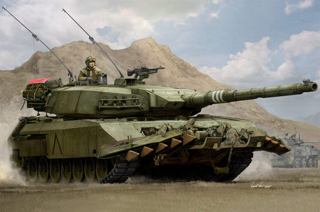 Hobby Boss Models 84557 1:35 Leopard C2 MEXAS with TWMP Plastic Model Kit