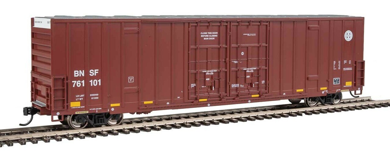 Walthers 910-2958 HO Burlington Northern Santa Fe 60' Hi-Cube Boxcar #761101