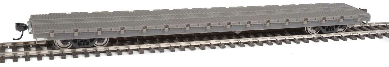Walthers 910-5300 HO Undecorated 60' Pullman-Standard Flatcar Kit