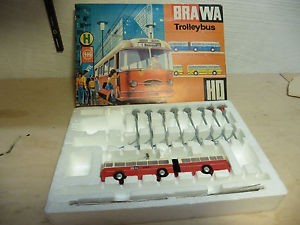 Brawa 6103 1:87 Artic Trolley Bus Set
