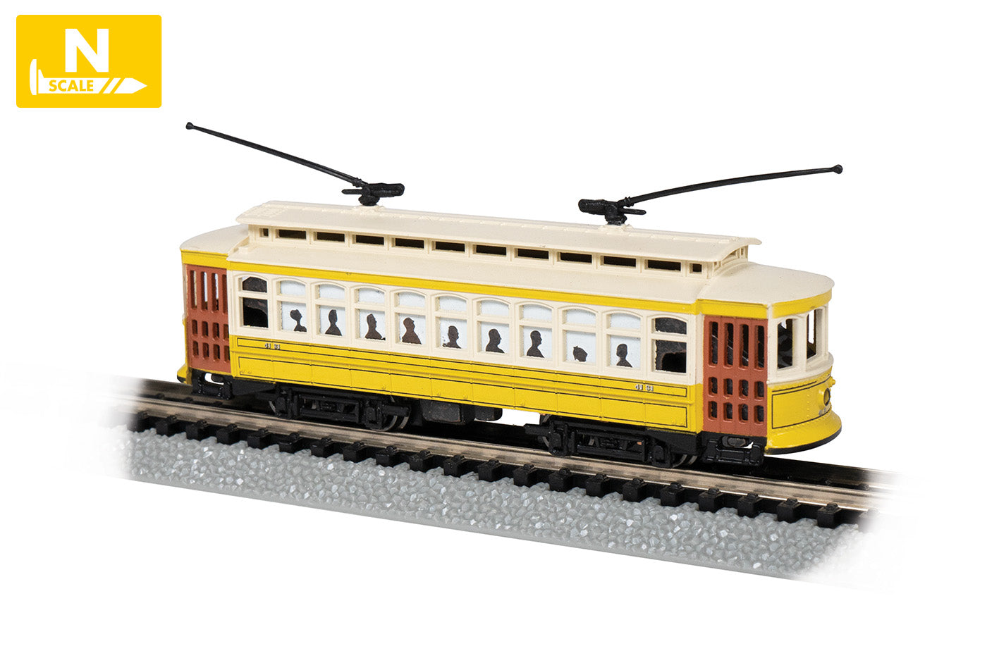 Bachmann 61088 N Lowell Brill Trolley #4131
