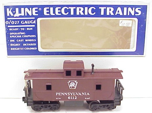 K-Line K6112 Pennsylvania Illuminated Caboose