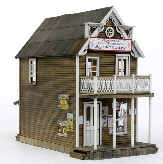 Banta Model Works 6145 O Doc Holiday's Apothecary Building Kit