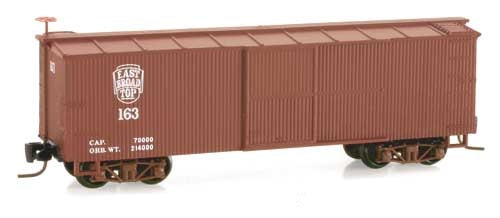 Micro-Trains 80000070 Nn3 East Broad Top 30' Boxcar with Single Door #163