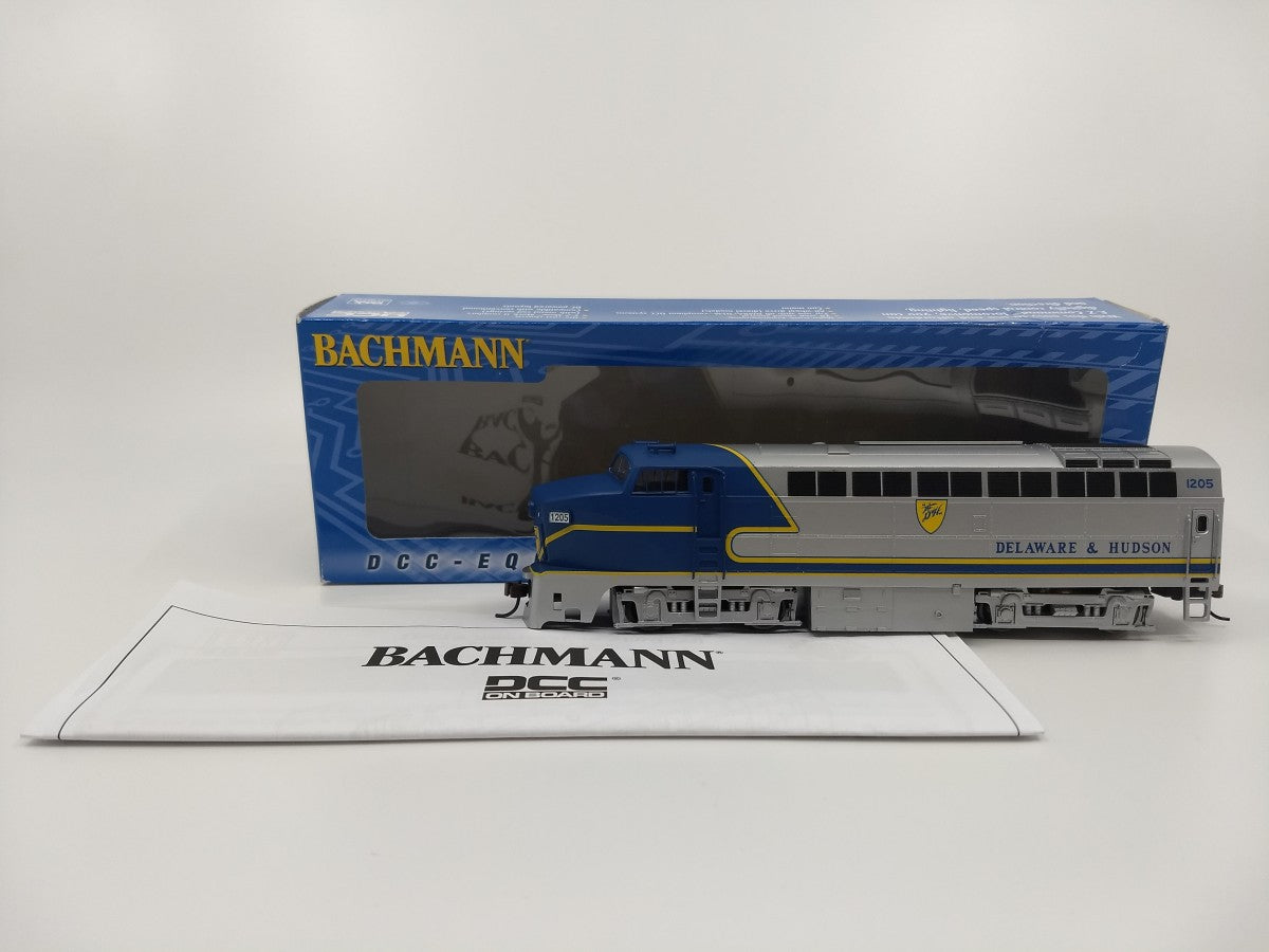 Bachmann 61801 HO D&H Baldwin RF-16 Sharknose Diesel Engine #1205 w/DCC